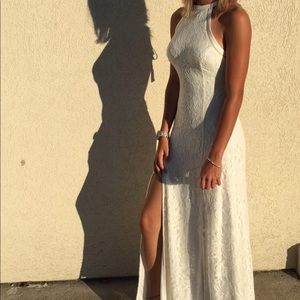 White long Guess dress